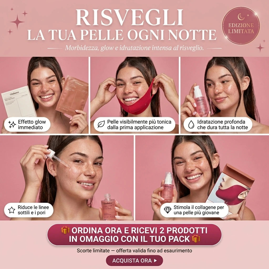 Il Pack Coreano che Trasforma la Tua Pelle in 1 Notte